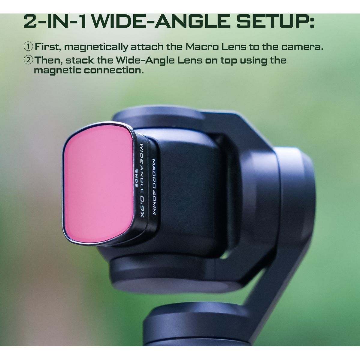 Freewell Osmo Pocket 3 Lens ND Filters Kit