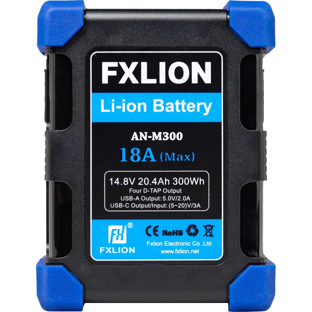 FXLion 14.8V/20.4AH/300WH Gold Mount (Mini Size)