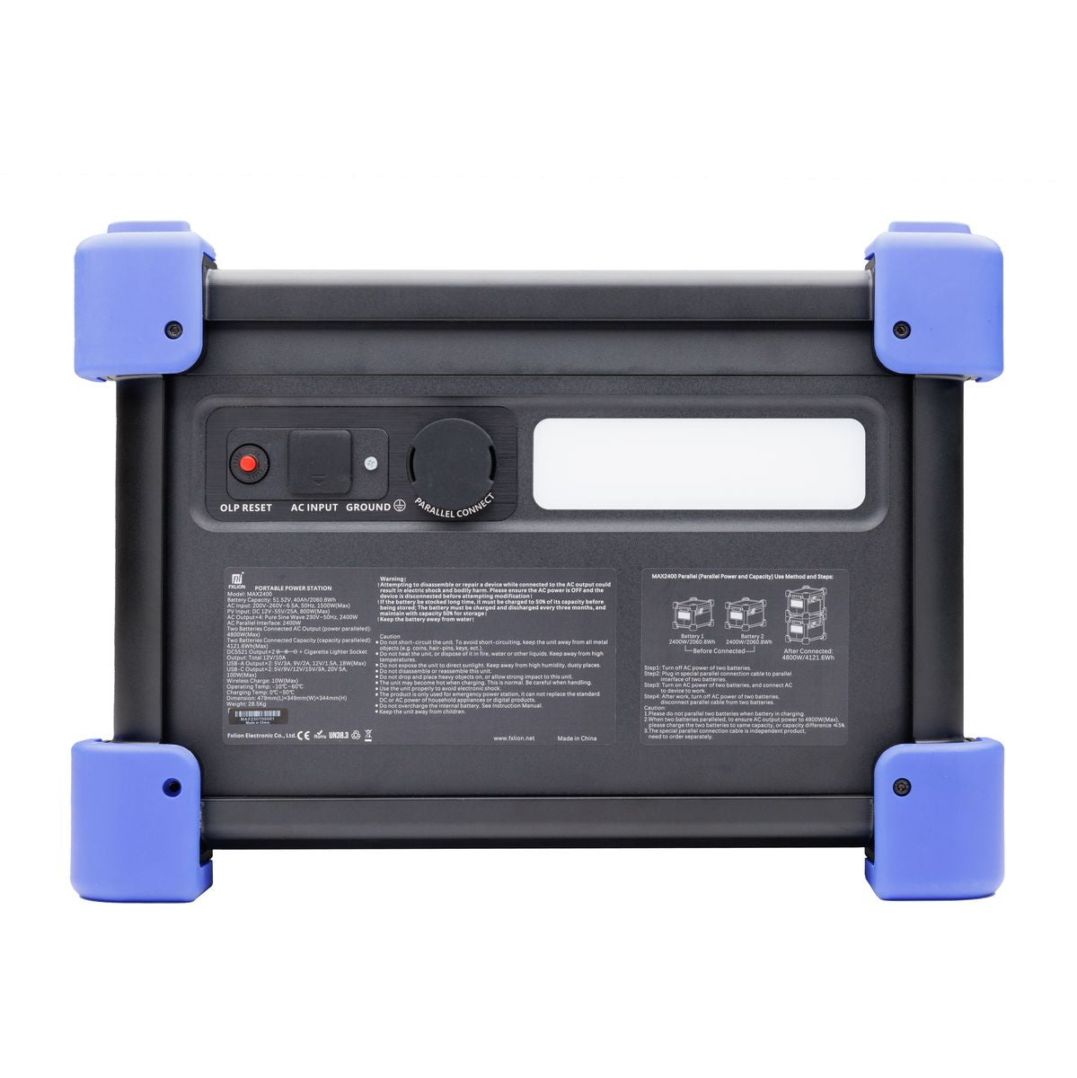 FXLion Portable Power Station 51.52V/2060.8WH