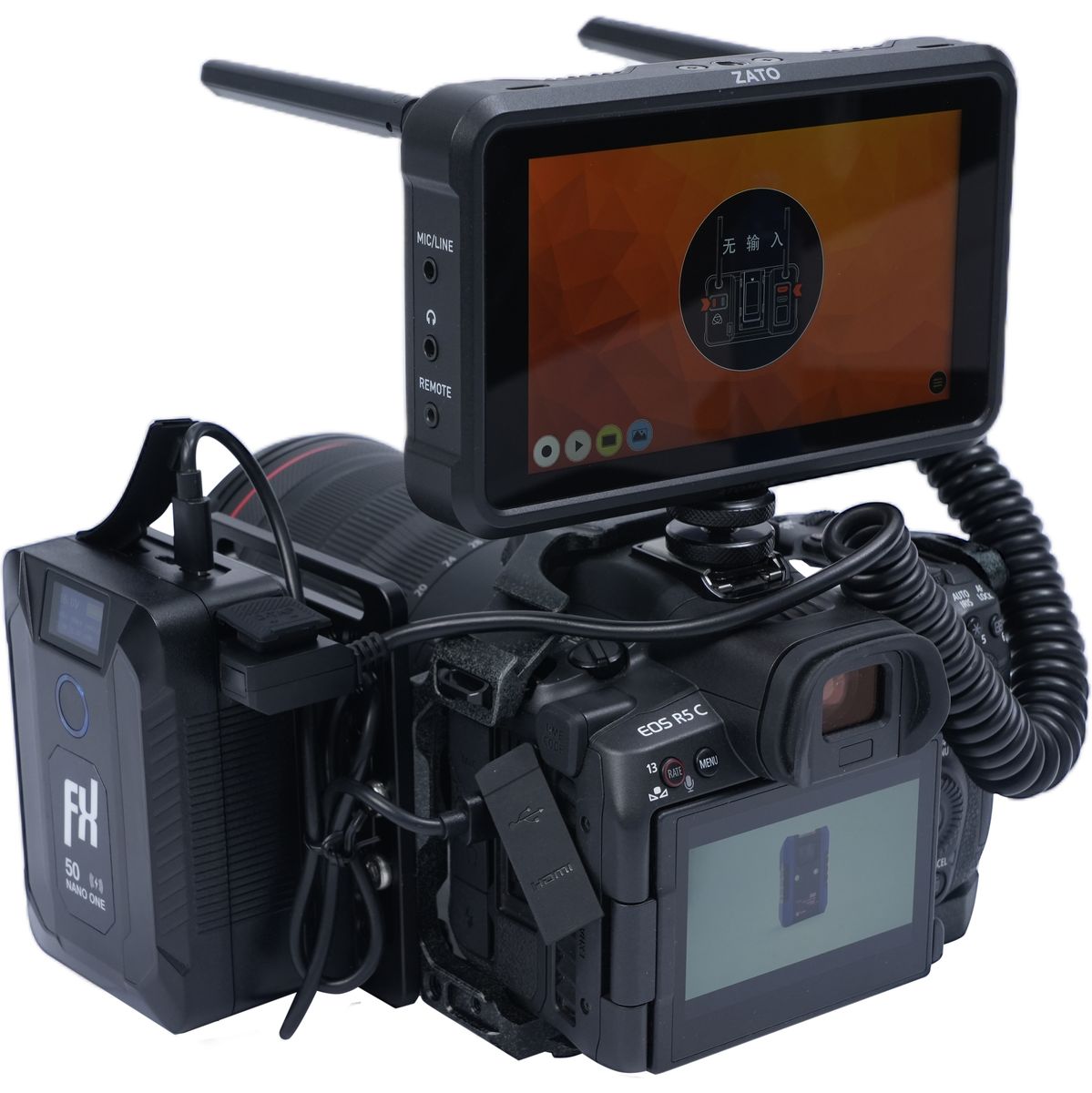 FXLion Nano Two 14.8V/98WH V-Lock Wireless