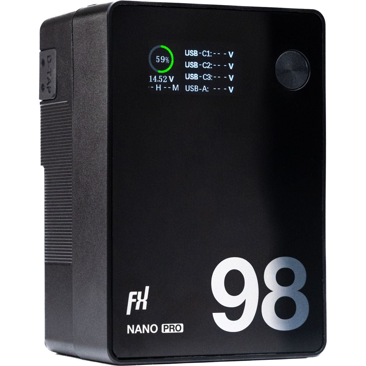FXLion Nano Pro 14.4V / 98WH V-Mount Battery w/ PD 100W