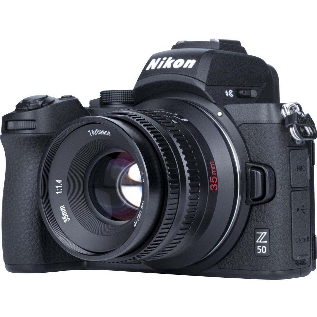 7Artisans 35mm f/1.4 Nikon Z-Mount | APS-C | Black