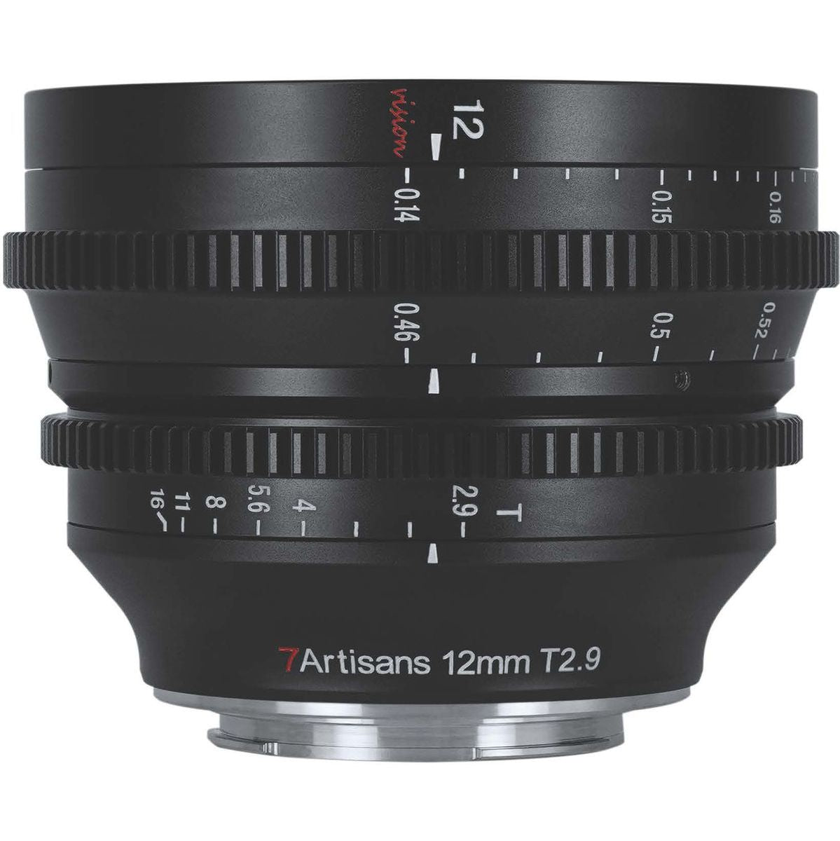 7Artisans 12mm T2.9 M43 Panasonic Olympus