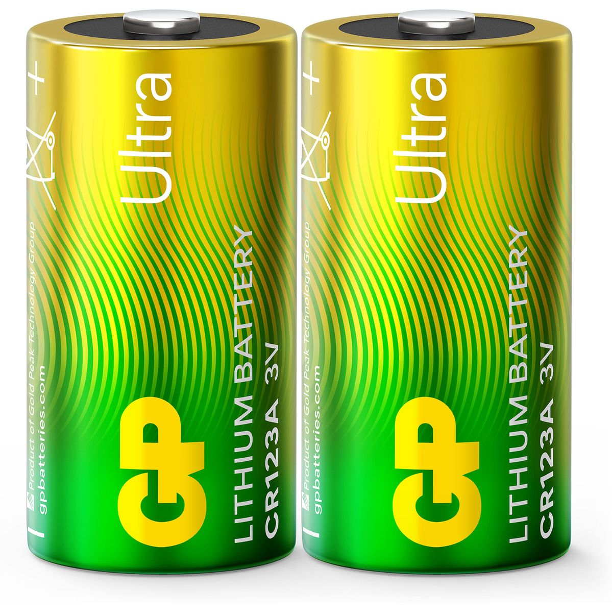 GP CR123A Battery GP Ultra Lithium 2 PCs - image 2 of 5