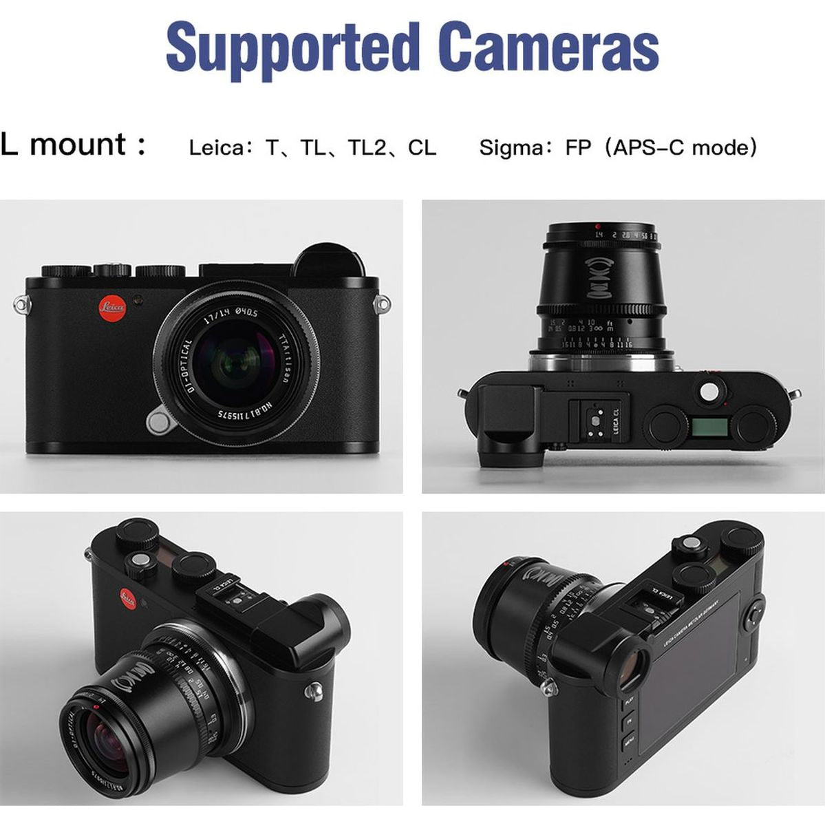 TTArtisan 17mm f/1.4 Leica/Sigma L-Mount | APS-C Black