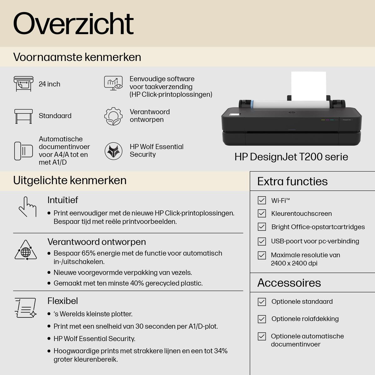 HP Designjet T250 24-IN Printer