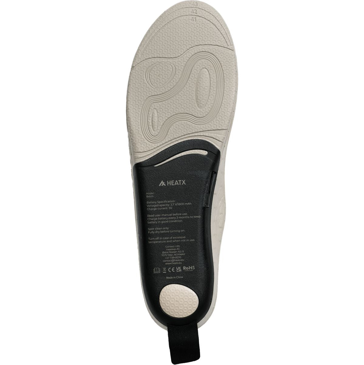 Heat Experience Heatx Hybrid Insoles Remote Control Sand-Battery Heated EU44-46 - image 3 of 5