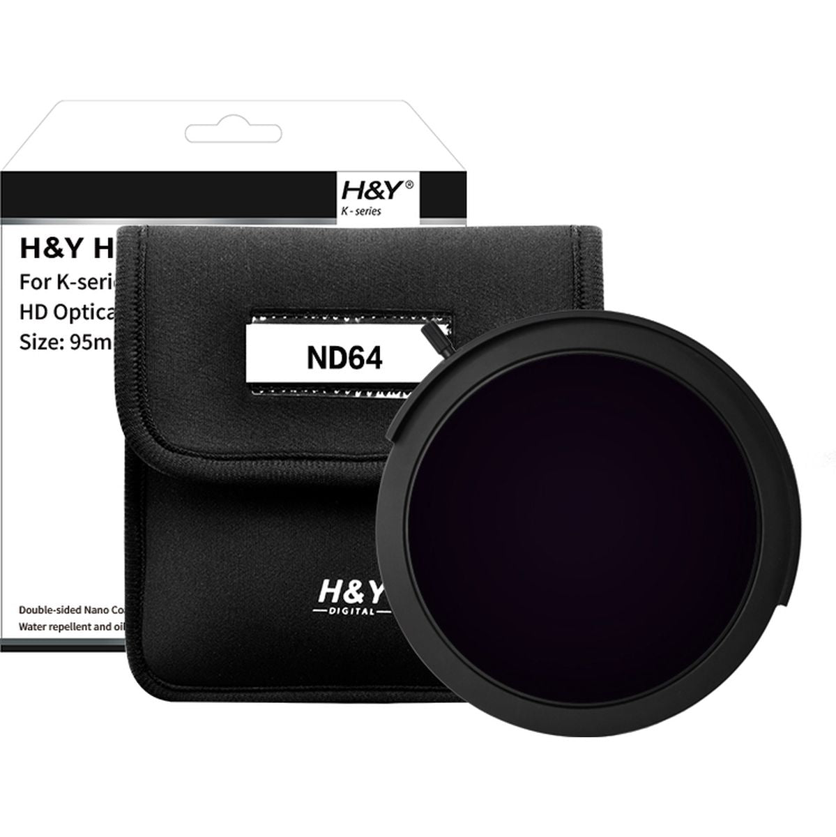 H&Y K-Series ND64 HD MRC 95mm Drop-In Filter