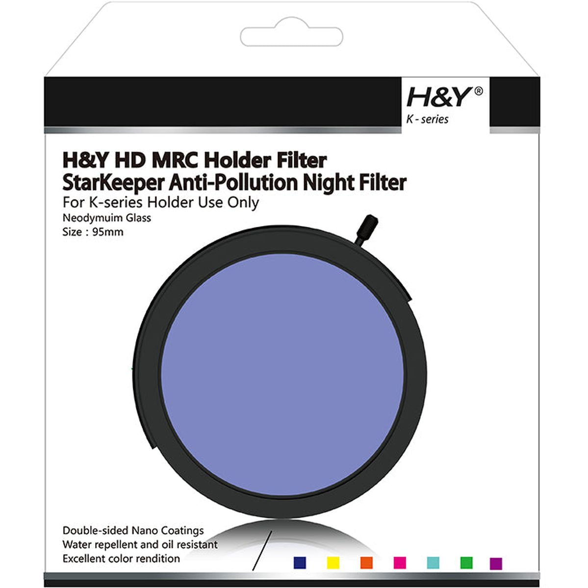 H&Y K-Series Anti-pollution Night Filter 95mm Drop-In Filter