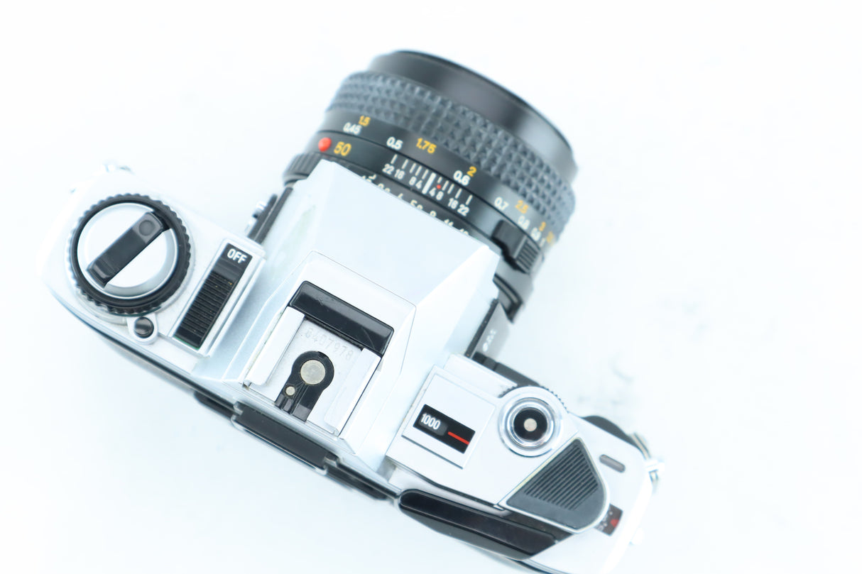 Minolta X-300 with MD 50mm 1,7