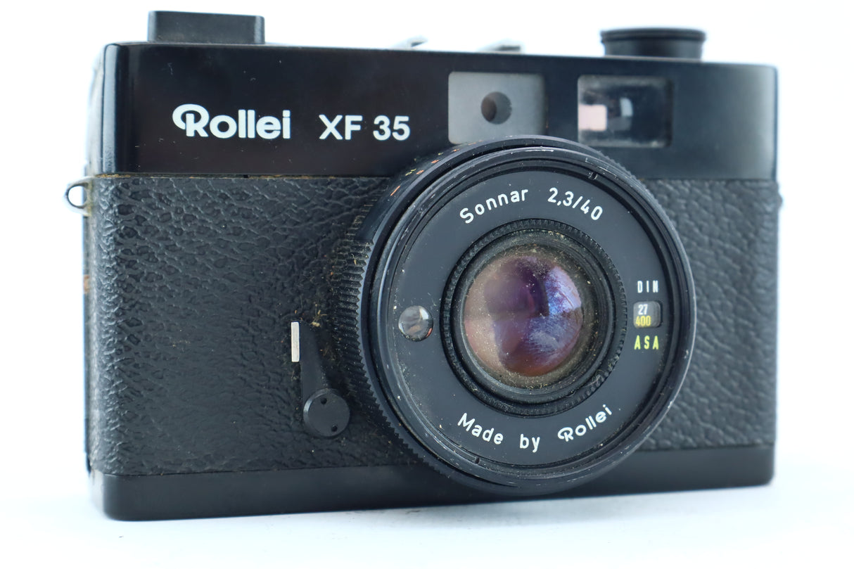 Rollei XF 35 – 35mm Compact Rangefinder with Sonnar 40mm f/2.3 Lens