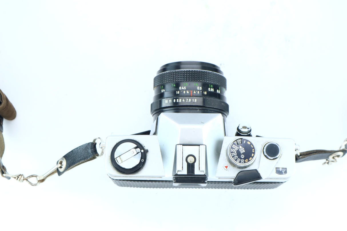 Praktica PLC 3 – M42 SLR with Pentacon Electric 50mm f/1.8 MC Lens