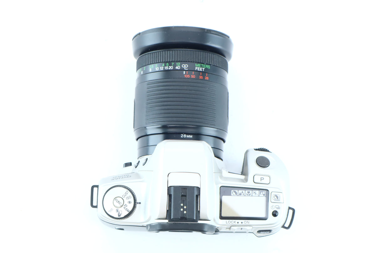 Minolta Dynax 505si Super with Voigtländer Ultron 28–105mm f/2.8–3.8. KIJK LENS MOUNT