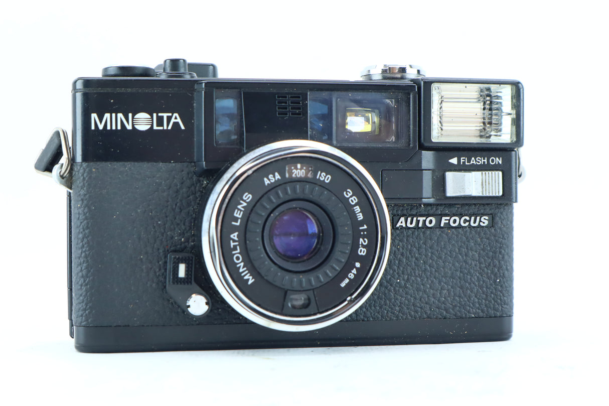 Minolta Hi-Matic AF2 with 38mm f/2.8 Lens
