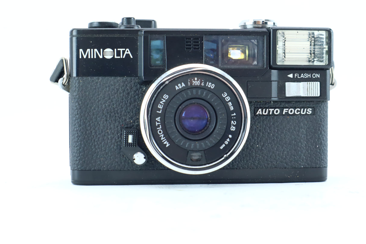 Minolta Hi-Matic AF2 with 38mm f/2.8 Lens