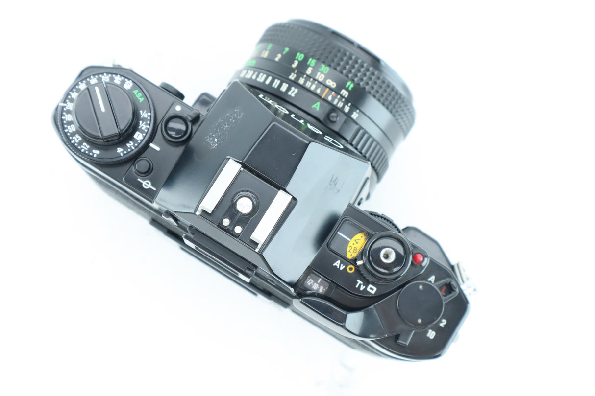 Canon A-1 with FD 50mm 1,8