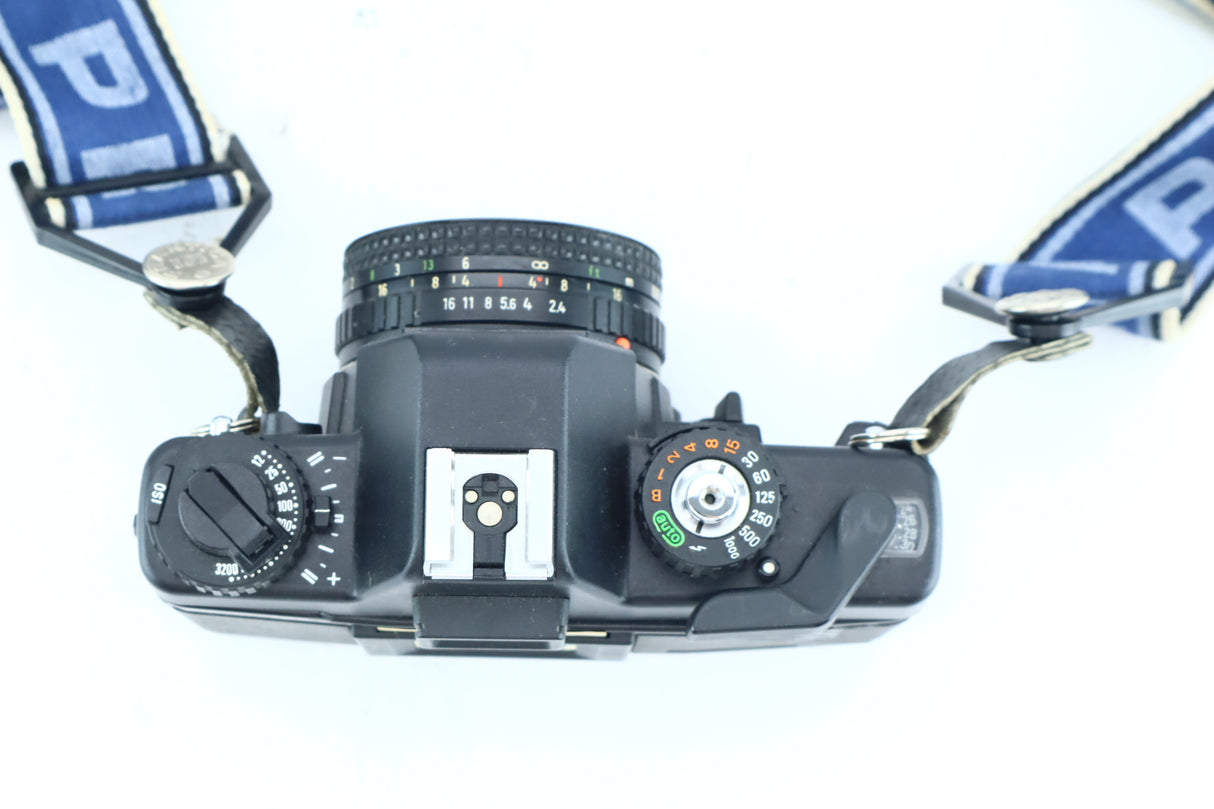 Praktica BX20 – 35mm SLR Camera with Prakticar 50mm f/2.4 MC Lens