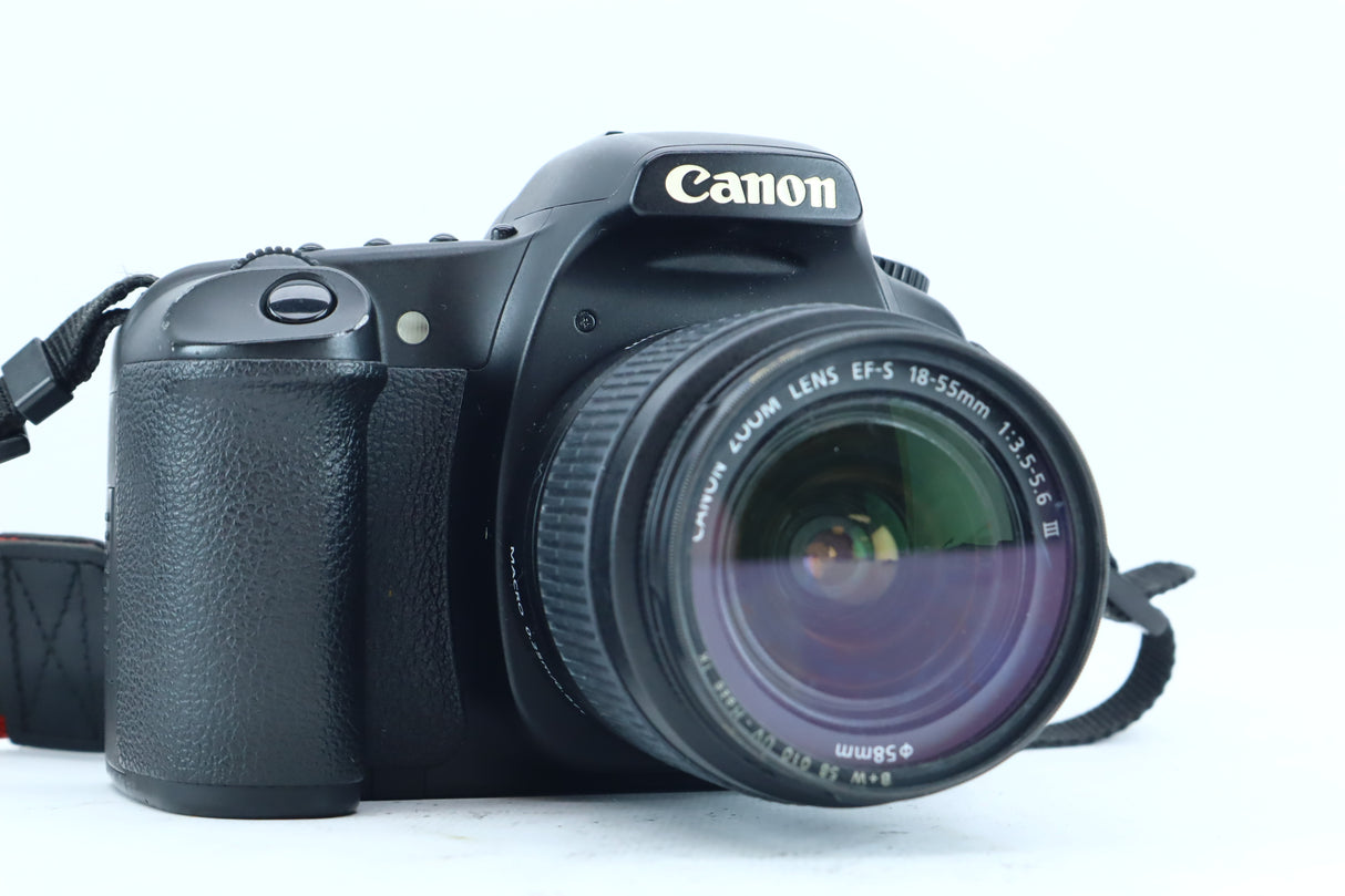 Canon EOS 30D – DSLR Camera with Canon EF-S 18–55mm f/3.5–5.6 III Lens