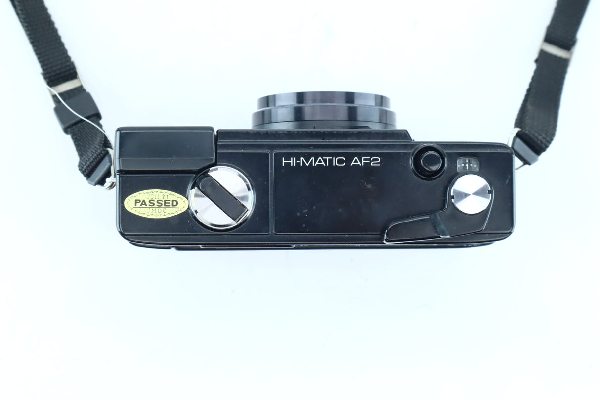 Minolta Hi-Matic AF2 – 35mm Autofocus Compact Camera with 38mm f/2.8 Lens
