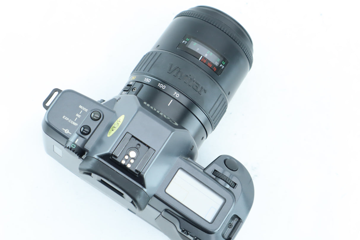 Canon EOS 600 with Vivitar 70-210mm 4-5,6 MC