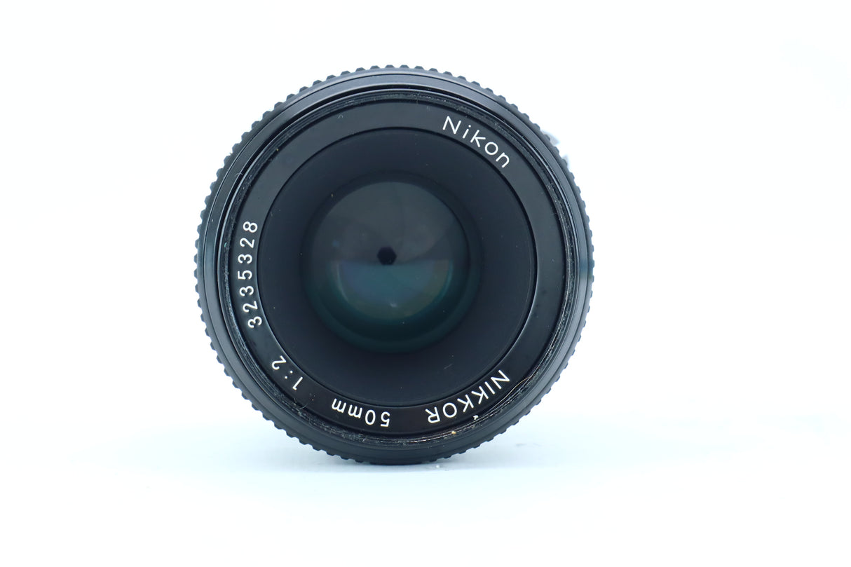 Nikon Nikkor 50mm f/2 – Manual Focus Prime Lens for Nikon F Mount
