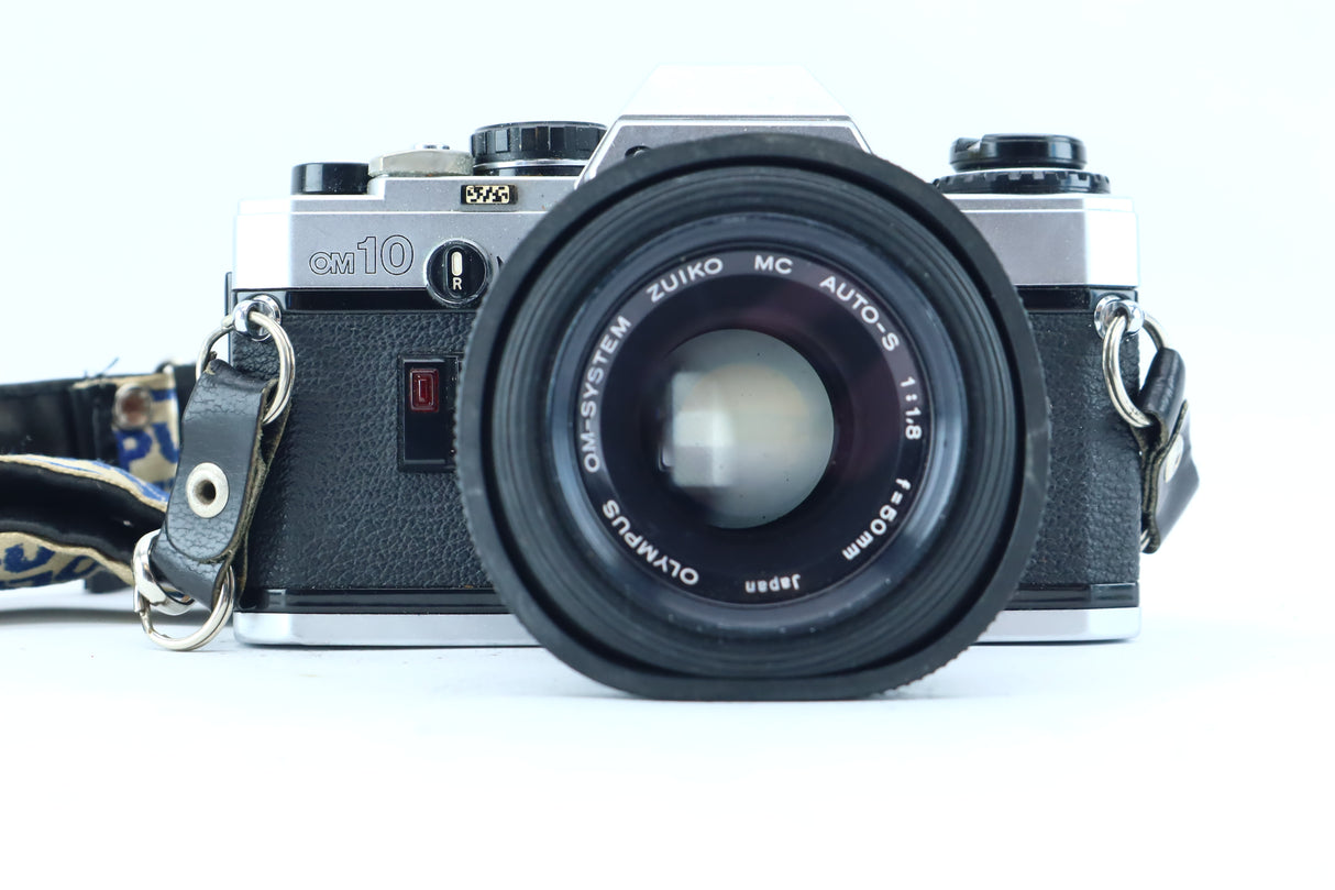 Olympus OM-10 – 35mm SLR with Zuiko MC Auto-S 50mm f/1.8 Lens