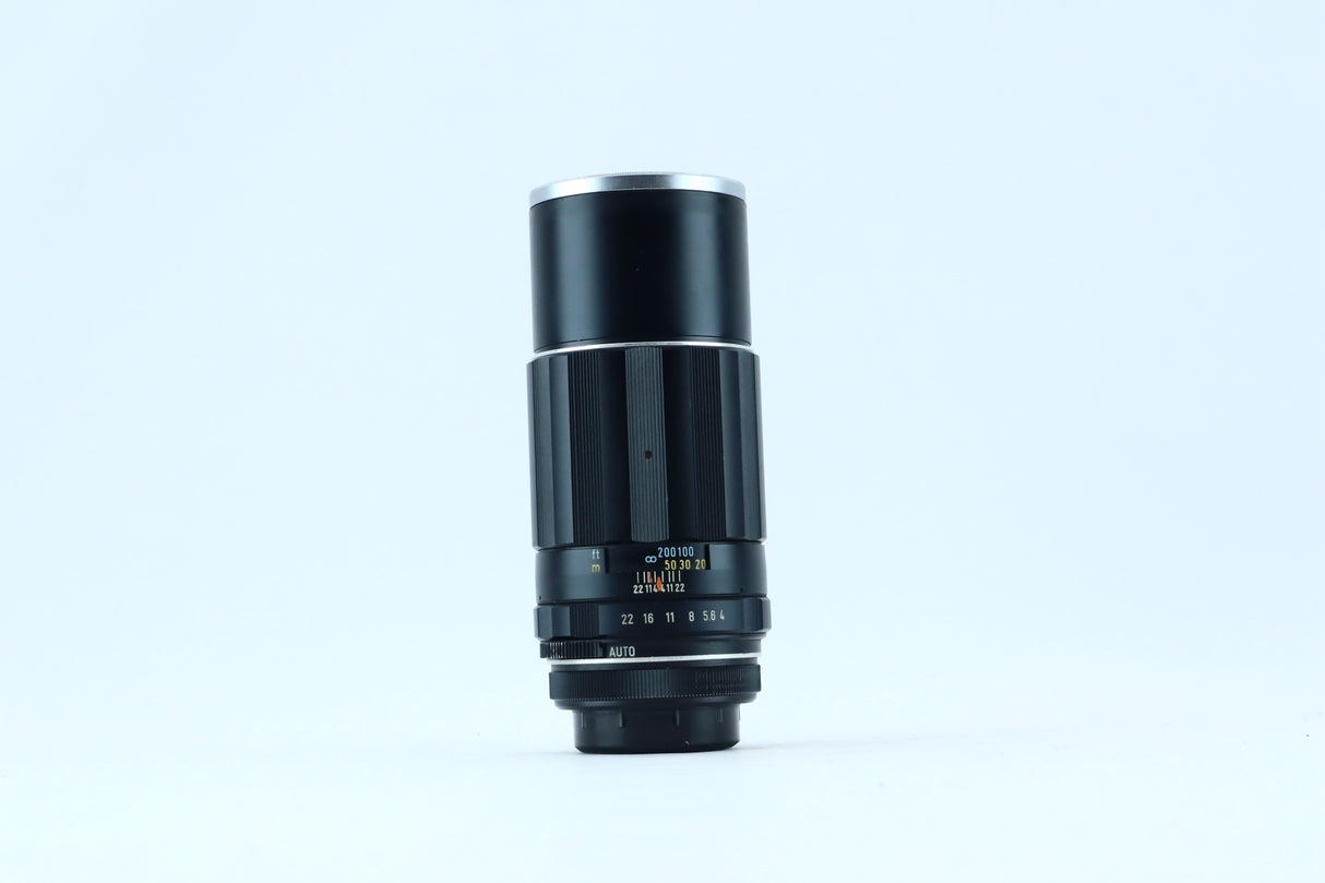 Asahi Takumar 200mm f/4 – M42 Telephoto Prime Lens (Manual Focus)
