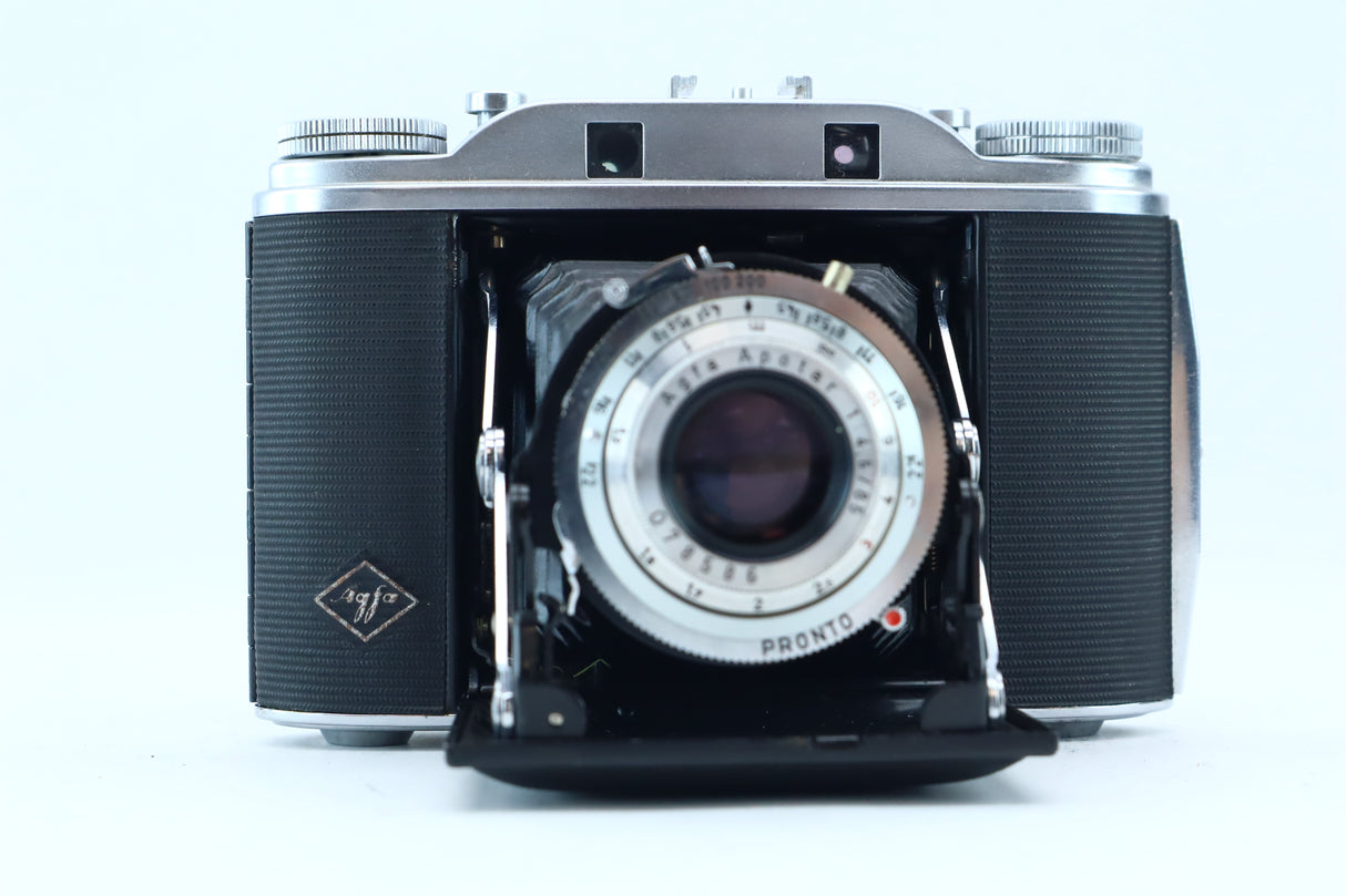 Agfa Isolette with Agfa Apotar 85mm f/4.5 Lens