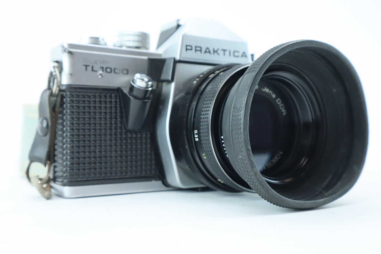 Praktica Super TL1000 with Aus Jena DDR T 2,8/50mm