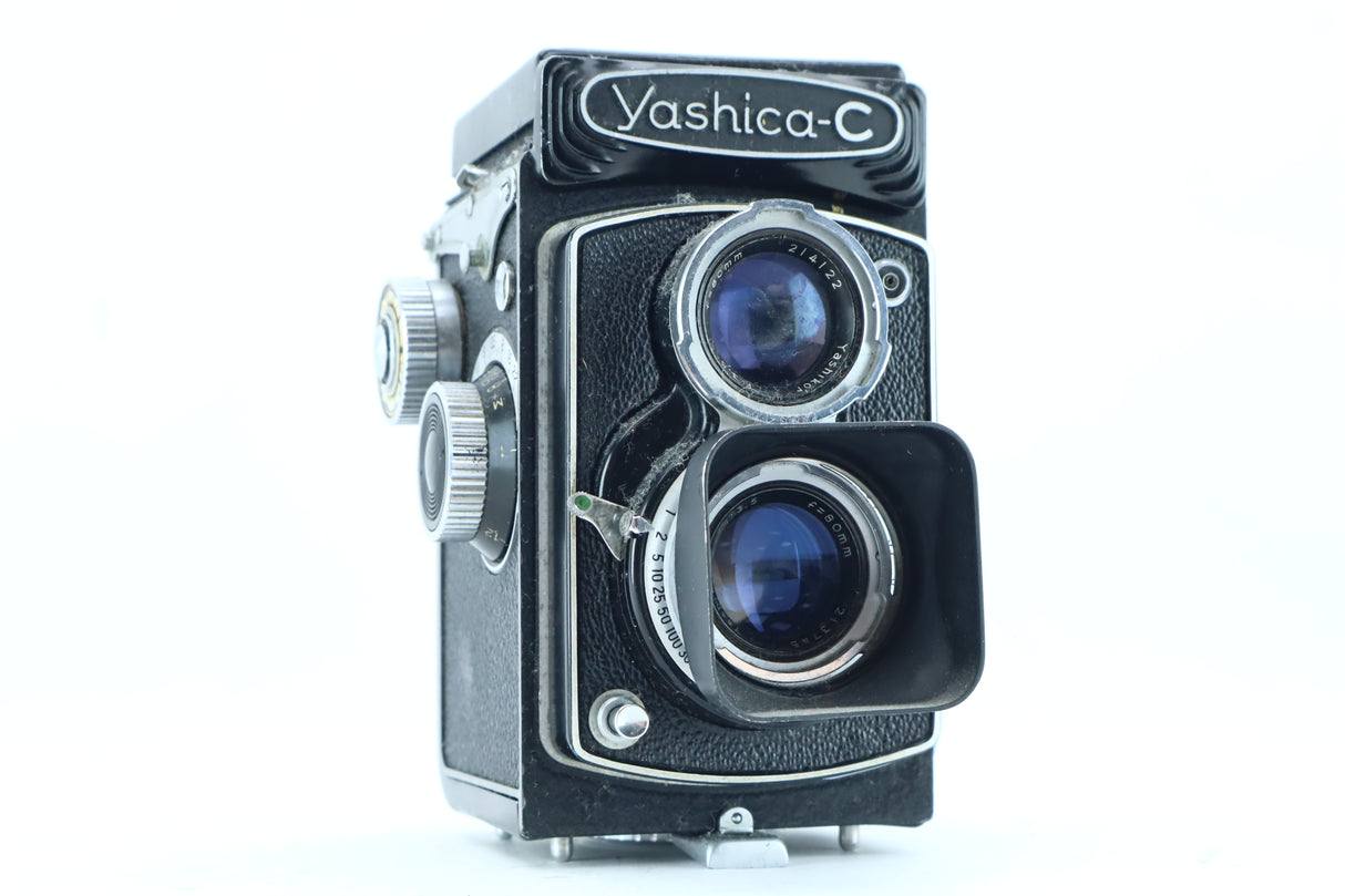 Yashica-C with Yashikor 80mm f/3.5