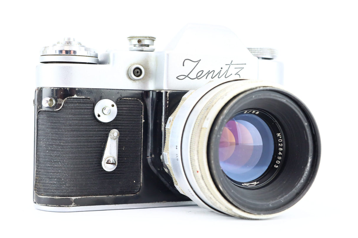 Zenit 3M + Helios 44 Chrome 2/56