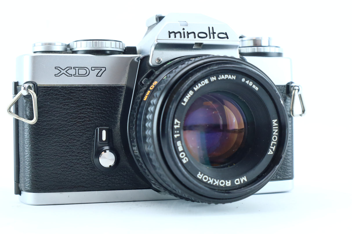 Minolta XD7 with Minolta MD Rokkor 50mm f/1.7