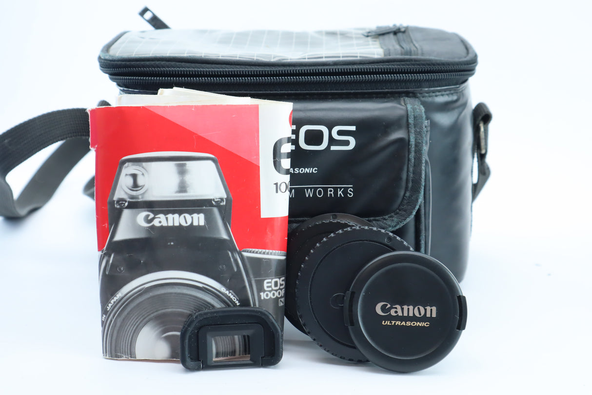 Canon EOS 1000F N with EF 80–200mm f/4.5–5.6