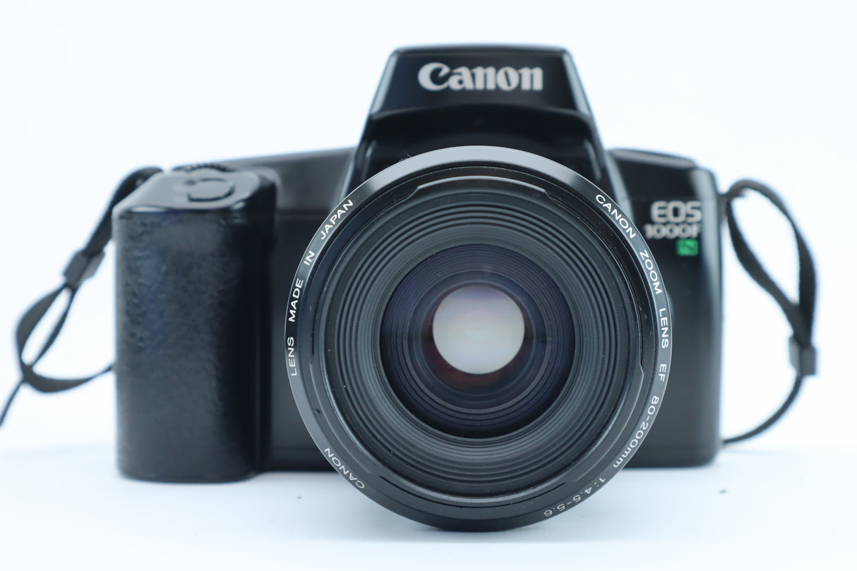 Canon EOS 1000F N with EF 80–200mm f/4.5–5.6