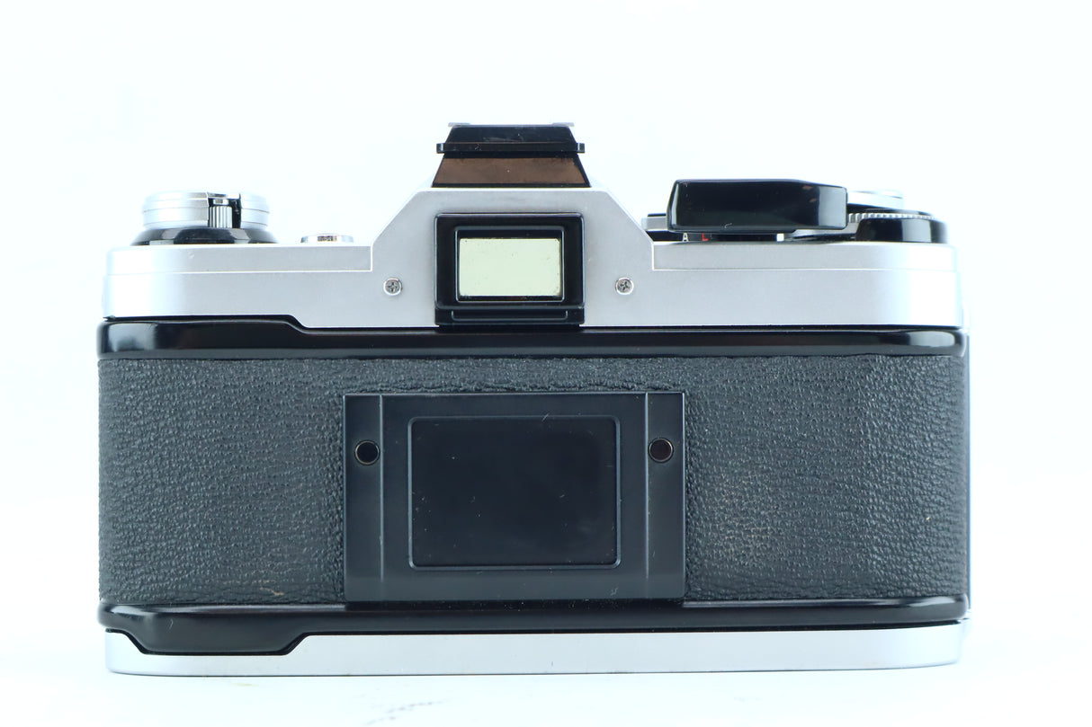 Canon AE-1 with Canon FD 50mm f/1.8 S.C.