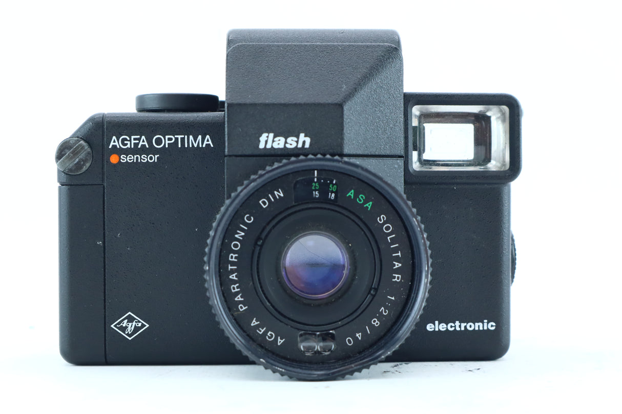 Agfa Optima Sensor Electronic Agfa Paratronic Solitaire 40mm f/2.8 Lens