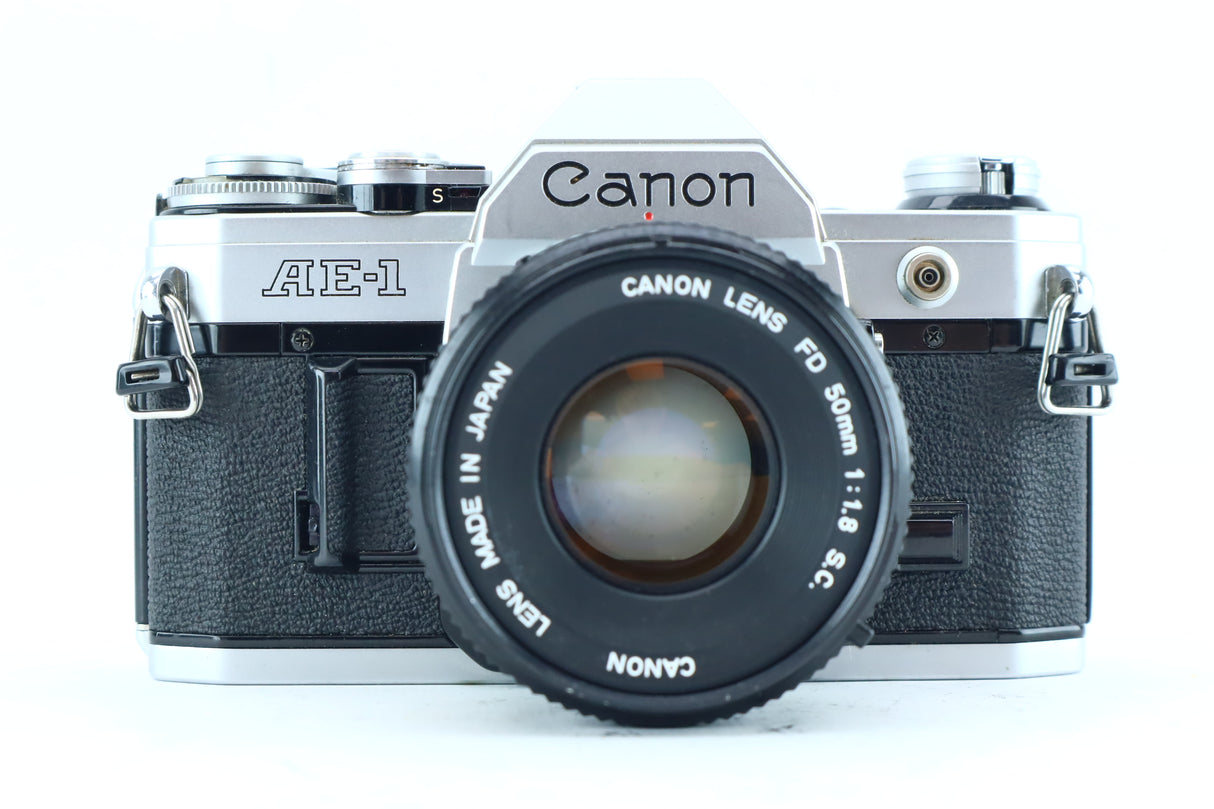 Canon AE-1 – Canon FD 50mm f/1.8 Lens