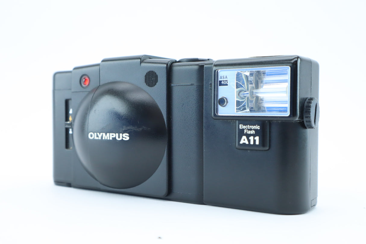 Olympus XA2 & A11 Flash