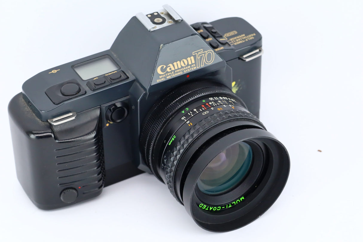 Canon T70 + 28mm 2.8