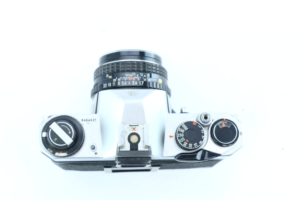 Asahi Pentax KX with Pentax-M 50mm f/1.7