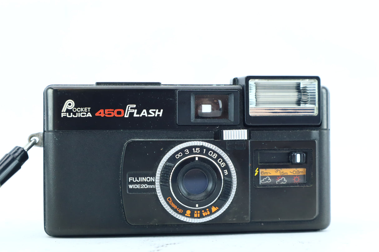Fujica Pocket 450 Flash – 110 Film Pocket Camera