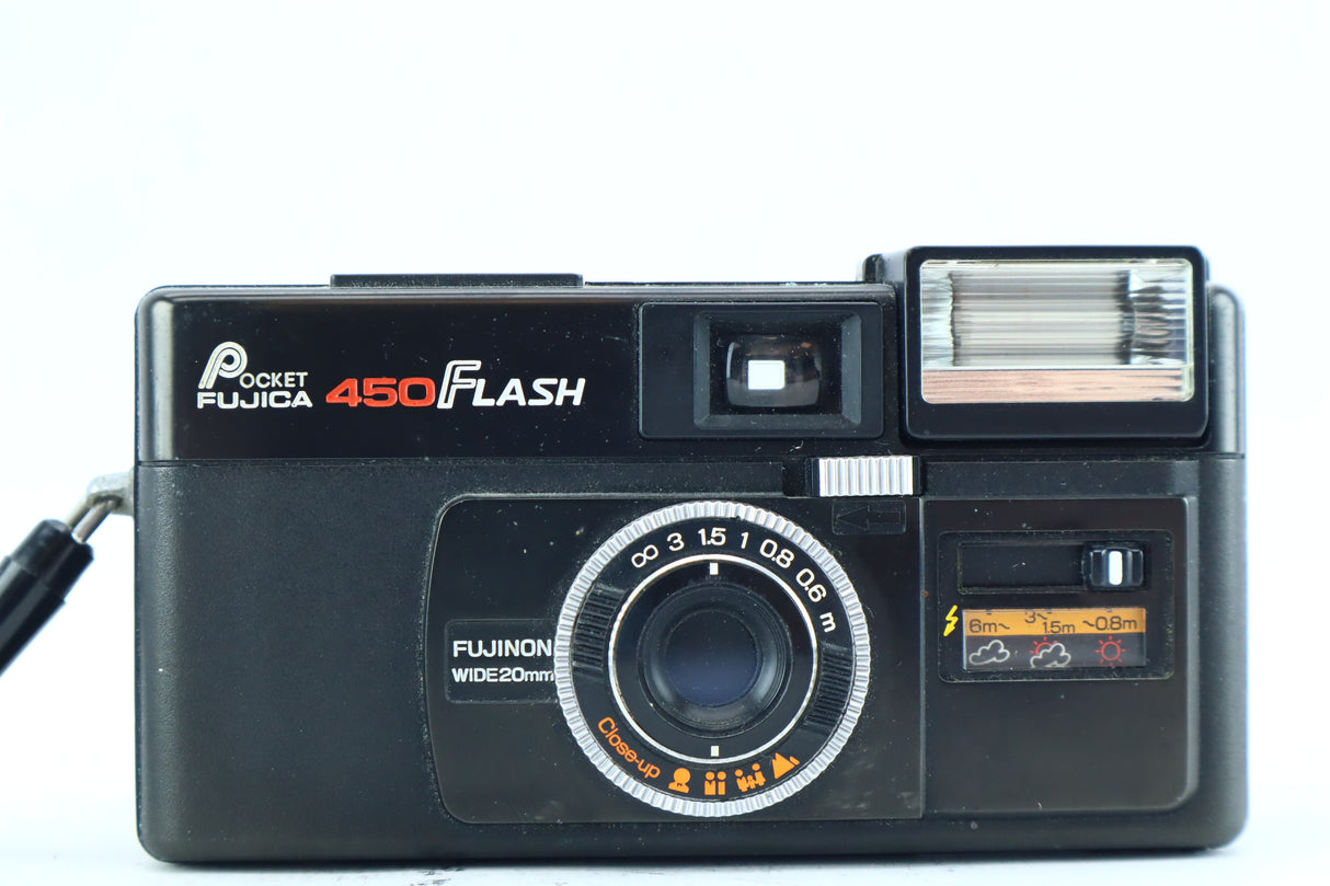 Fujica Pocket 450 Flash – 110 Film Pocket Camera