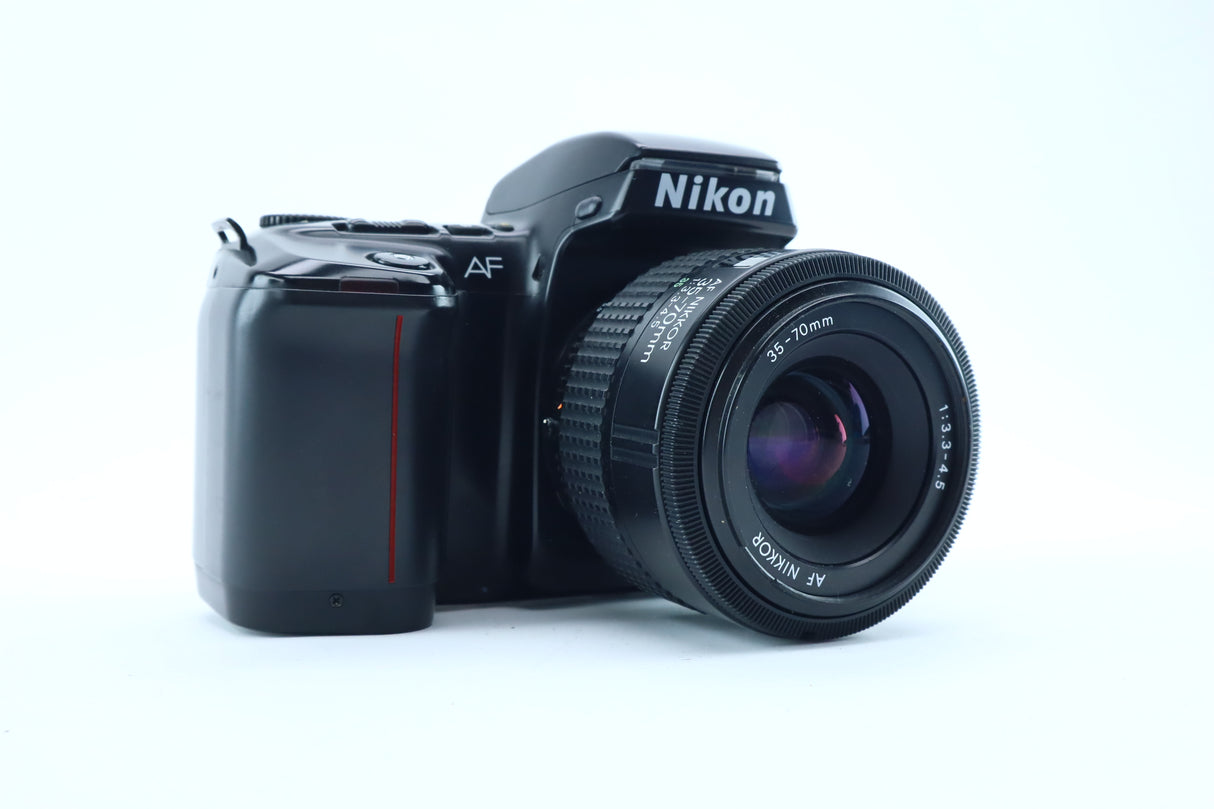 Nikon F-601 with AF Nikkor 35–70mm f/3.3–4.5