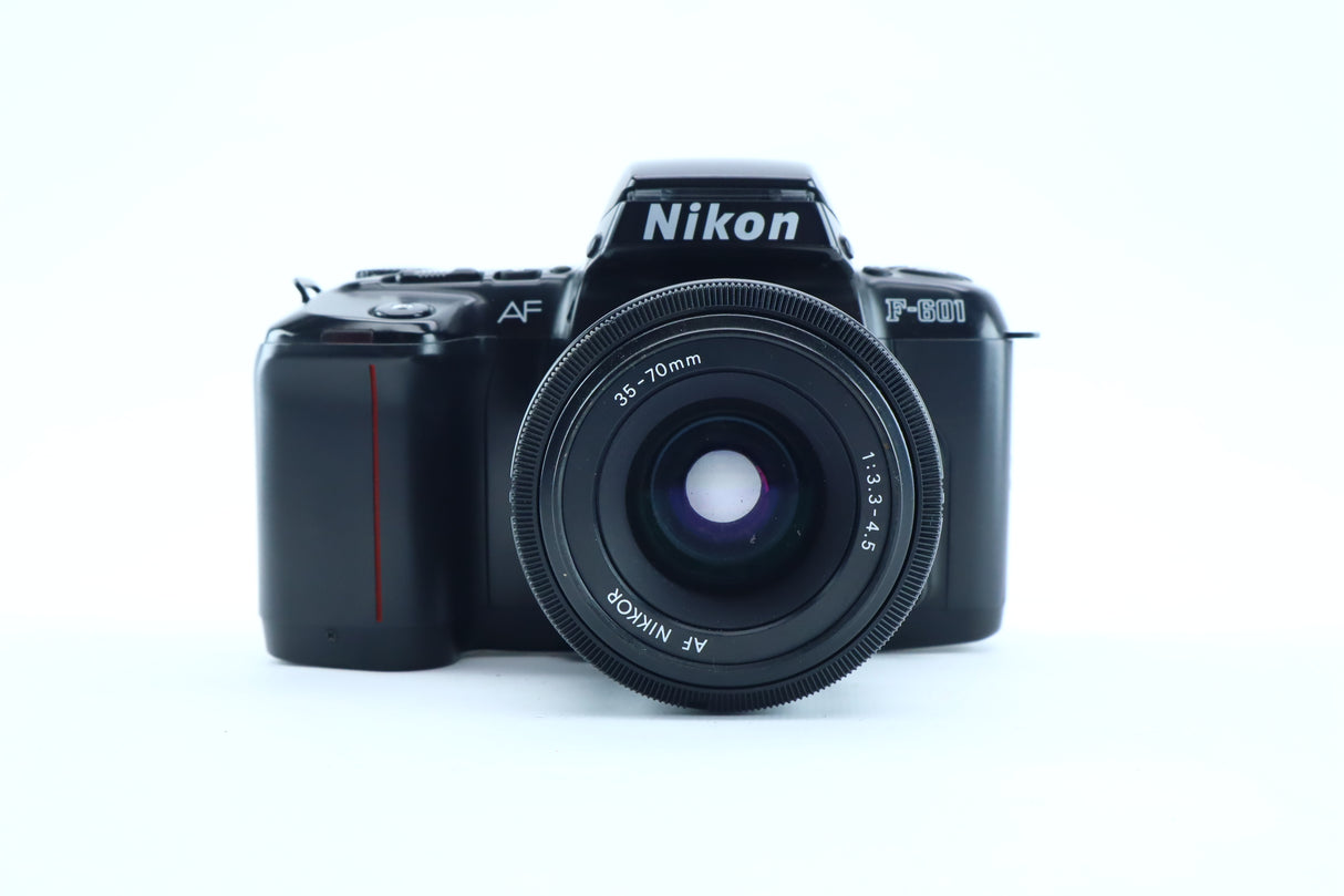 Nikon F-601 with AF Nikkor 35–70mm f/3.3–4.5