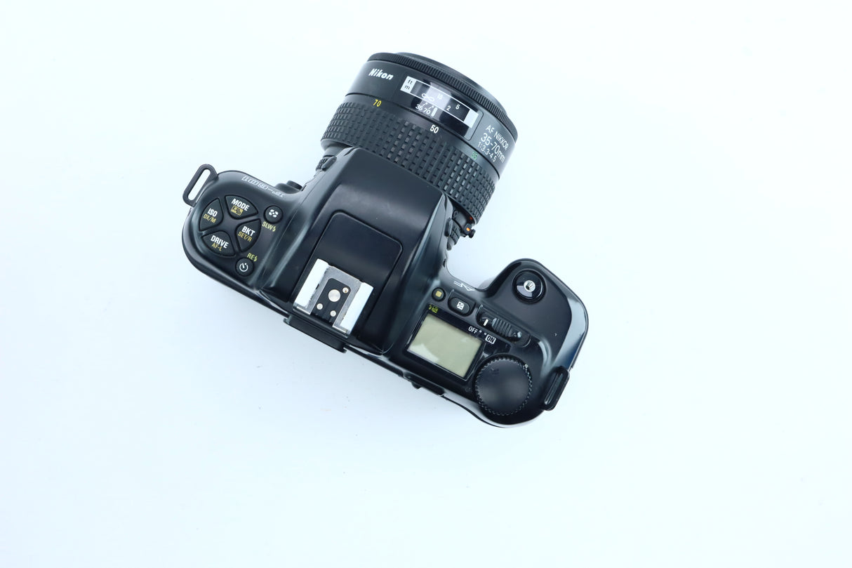 Nikon F-601 with AF Nikkor 35–70mm f/3.3–4.5