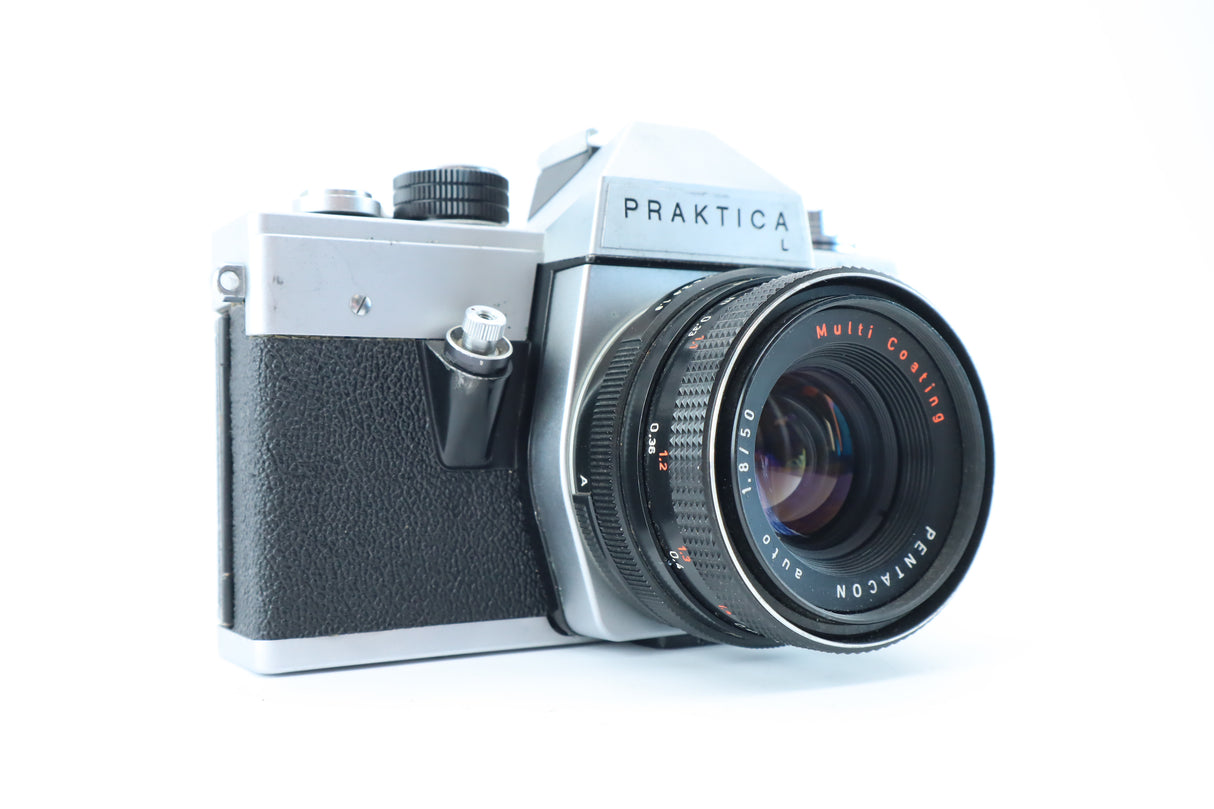 Praktica L + Pentacon 50mm f/1.8