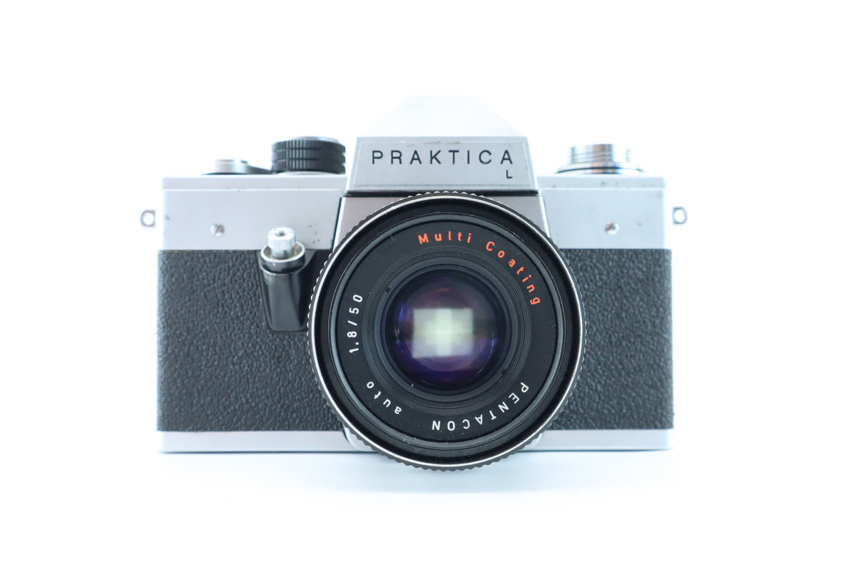 Praktica L + Pentacon 50mm f/1.8