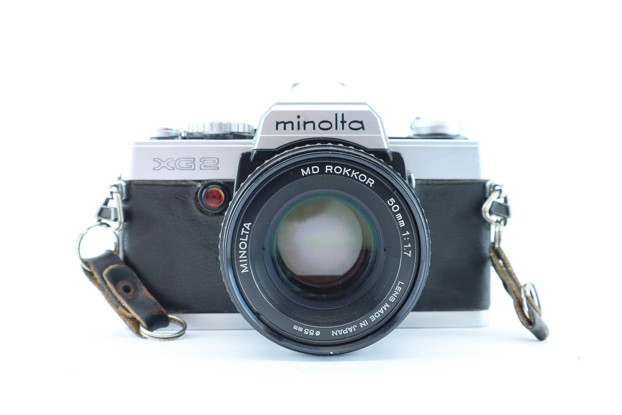 Minolta XG-2 + Minolta MD Rokkor 50mm f/1.7