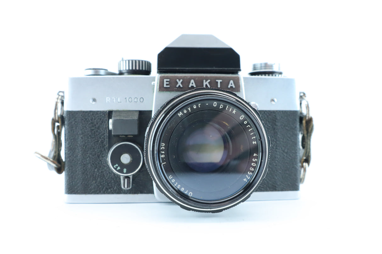 Exakta RTL 1000 with Meyer-Optik Görlitz Oreston 50mm f/1.8