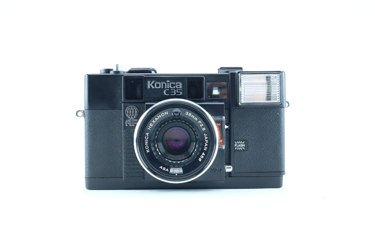 Konica C35 AF with Hexanon 38mm f/2.8